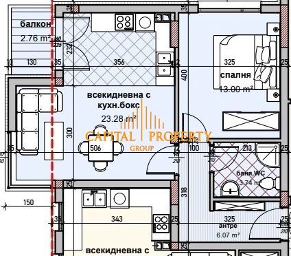 Двустаен апартамент, ново строителство, Владиславово, гр.Варна - 0