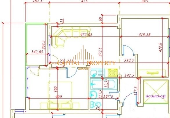 3 стаен, ново строителство, Кабакум / к.к. Чайка /, Варна - 0