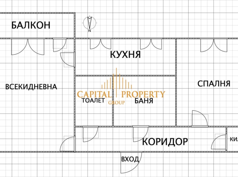 Двустаен апартамент кв. Младост гр. Варна - 0