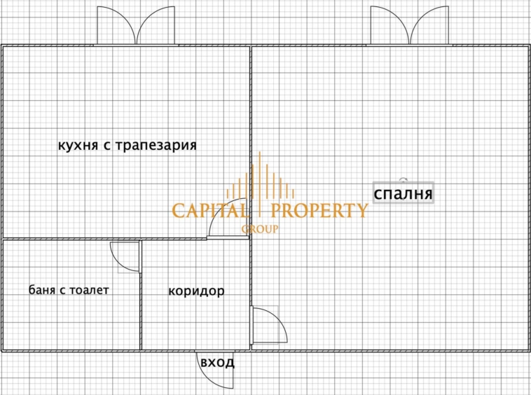 Двустаен /гарсониера/ - 41м2 кв. Възраждане гр. Варна - 0