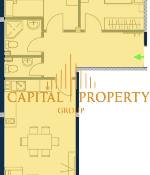 Тристаен тухлен обзаведен с опция за закупуване на паркомясто - 0