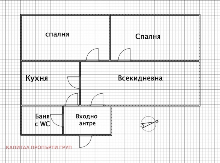 3-стаен София, център - 0
