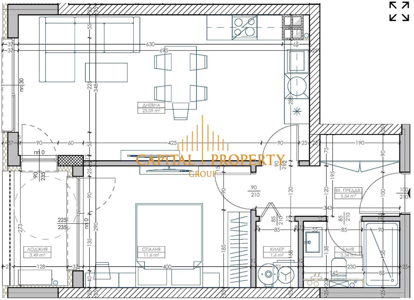 2-стаен - Варна, Младост 2 - 0