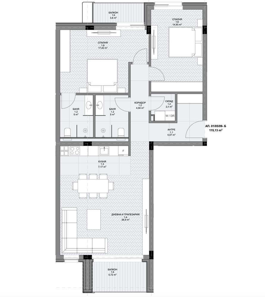 3-стаен - София - 0