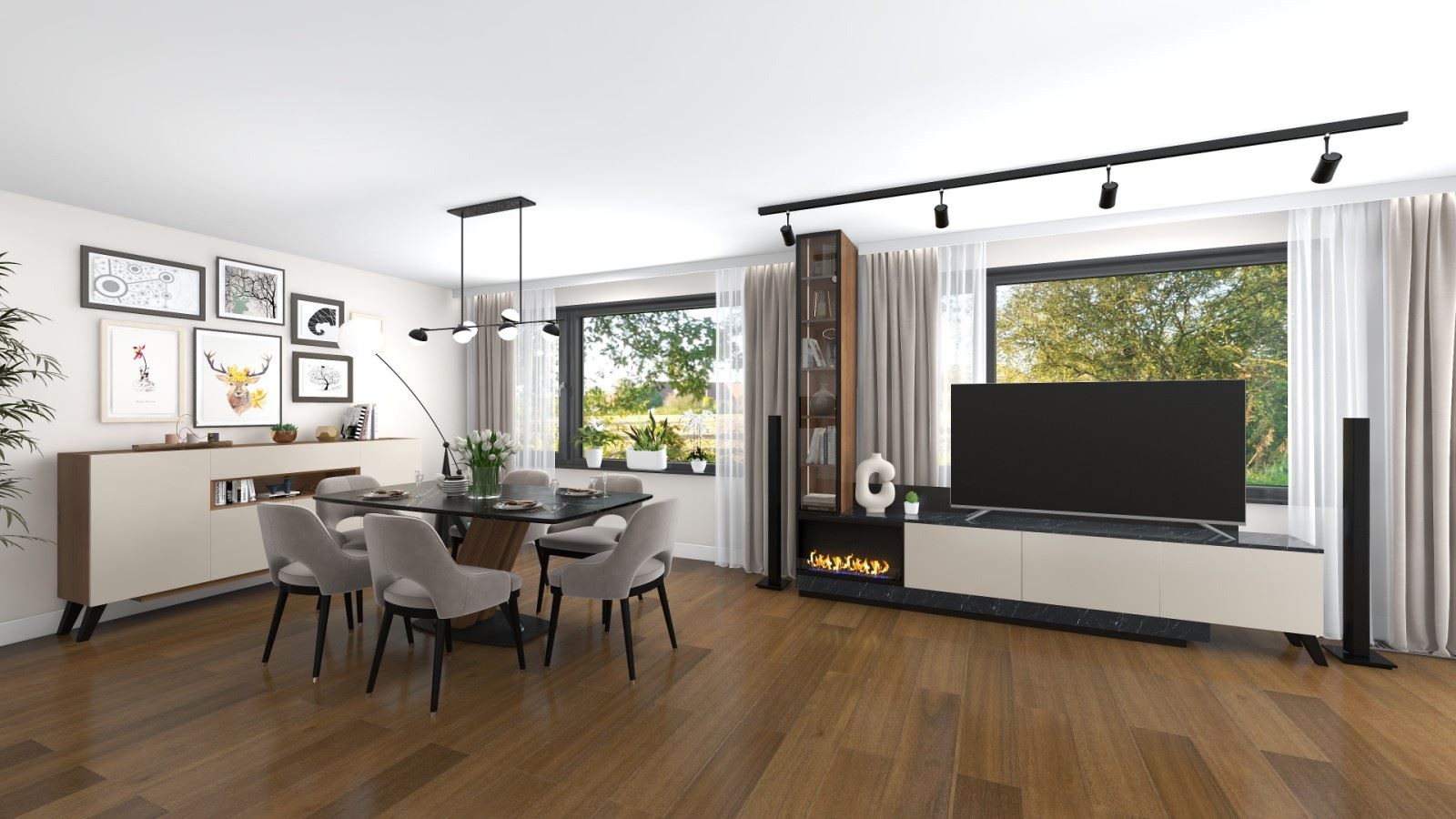 🏡 **Изключителен тристаен апартамент с усещане за къща в село Лозен** 🏡 - 0