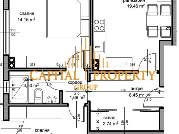 Тристаен апартамент, ново строителство, до ключ, нова сграда, Кранево - 0