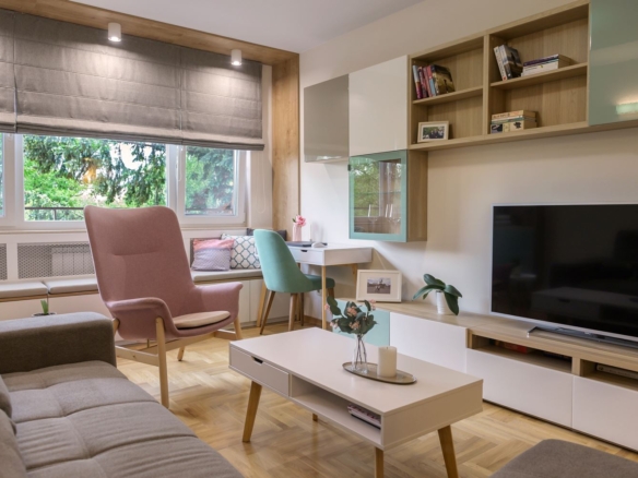 Кокетен двустаен апартамент в кв. Иван Вазов на входа на Южен парк. - 0