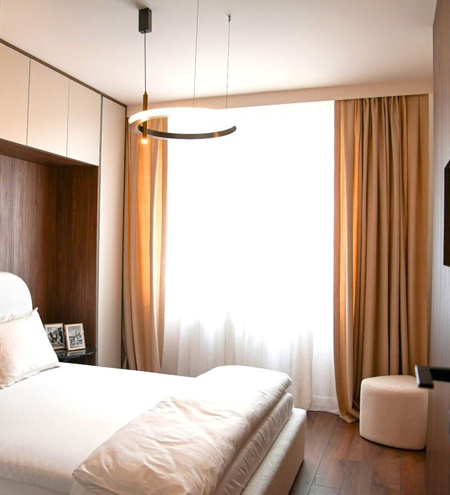 Обзаведен тристаен апартамент в нова сграда-0 Обзаведен тристаен апартамент в нова сграда - 0