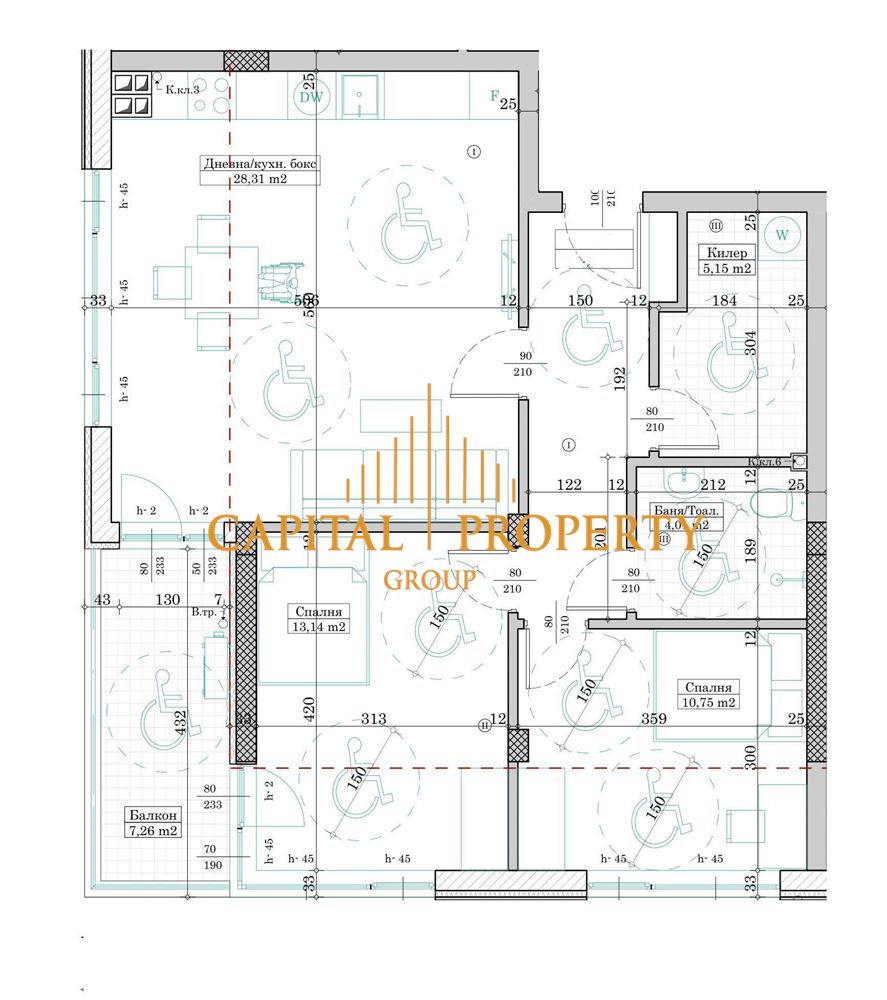 Тристаен апартамент, ново строителство, Левски, Варна-0 Тристаен апартамент, ново строителство, Левски, Варна - 0