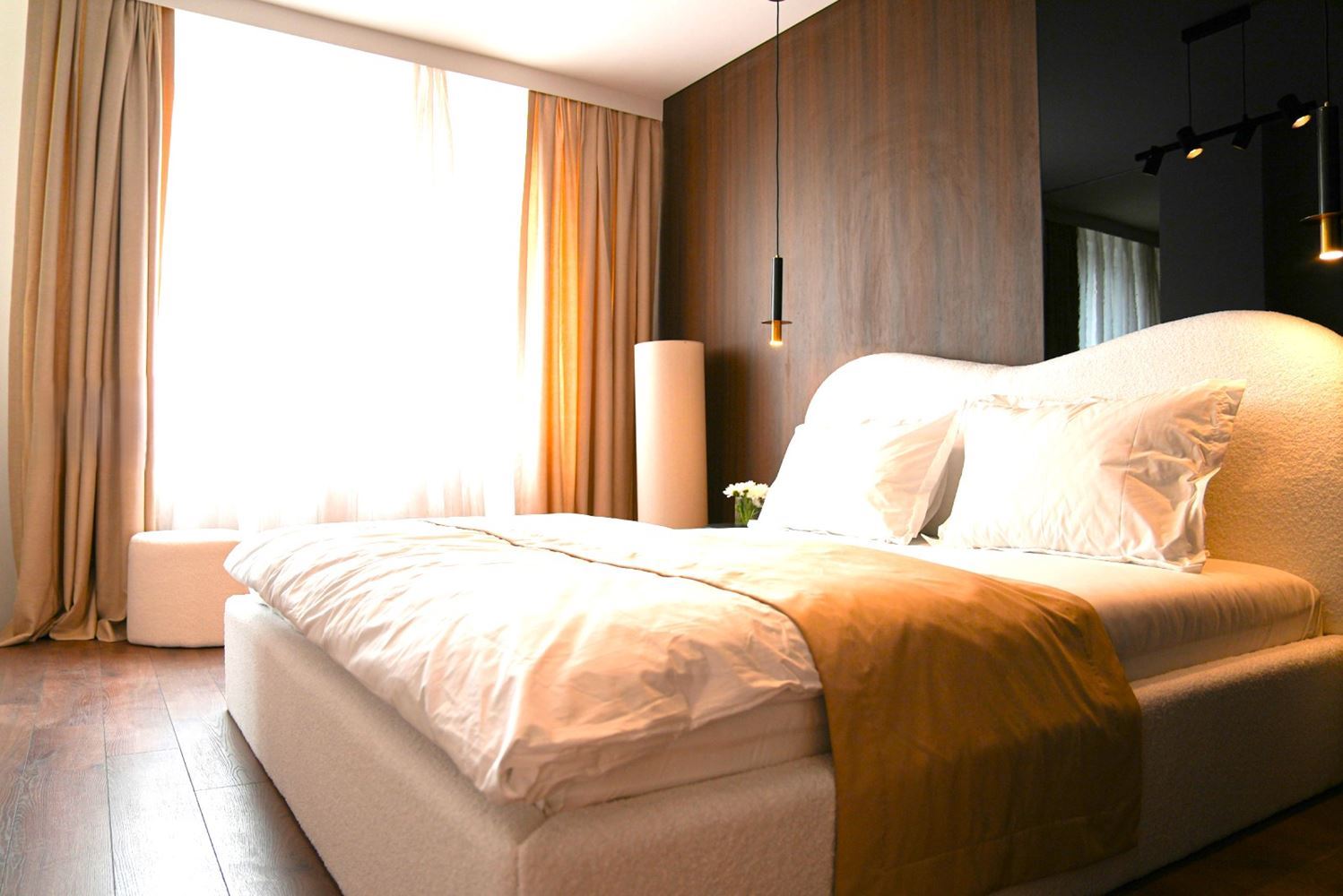 Обзаведен тристаен апартамент в нова сграда-0 Обзаведен тристаен апартамент в нова сграда - 0