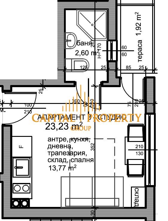 Едностаен апартамент, ново строителство, ДО КЛЮЧ, нова сграда, КРАНЕВО-0 Едностаен апартамент, ново строителство, ДО КЛЮЧ, нова сграда, КРАНЕВО - 0