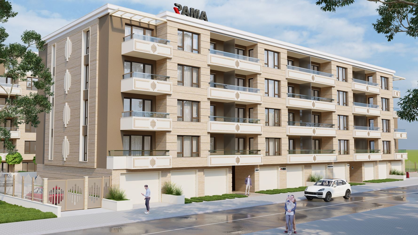 Четиристаен апартамент със собствен двор-0 Четиристаен апартамент със собствен двор - 0