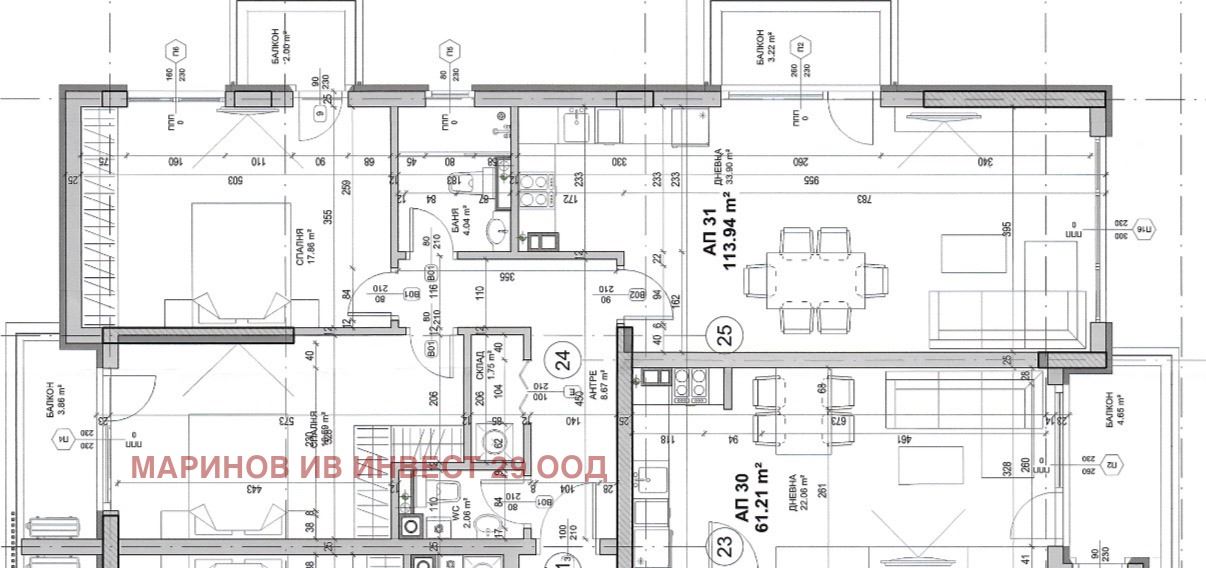 Нов тристаен апартамент в кв Кръстова вада - 0