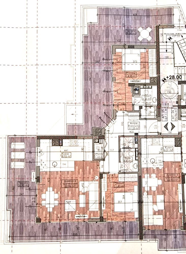 Панорамен тристаен апартамент с акт 16 - 0