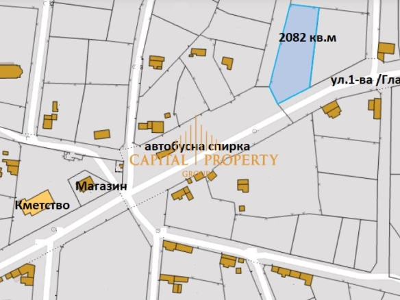 Продава парцел с ПУП, центъра на с.Щипско, гр.Вълчи Дол, обл.Варна - 0