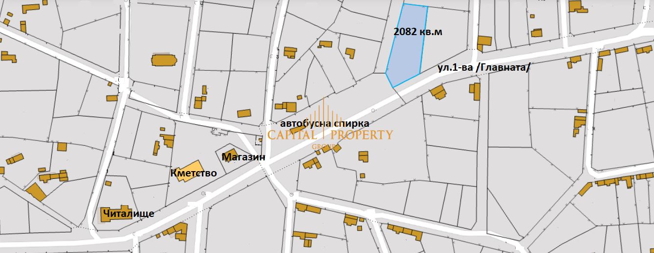 Продава парцел с ПУП, центъра на с.Щипско, гр.Вълчи Дол, обл.Варна - 0