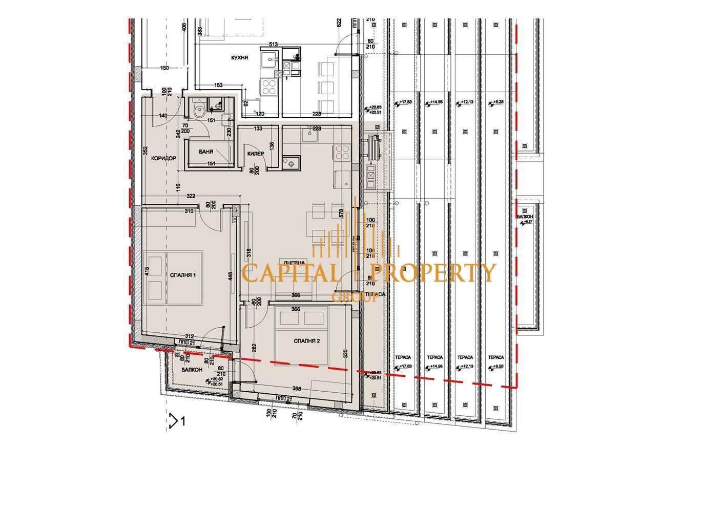 Тристаен апартамент, ново строителство, Левски, Варна - 0
