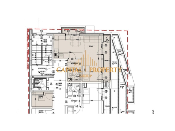 Двустаен апартамент, ново строителство, Левски, Варна - 0