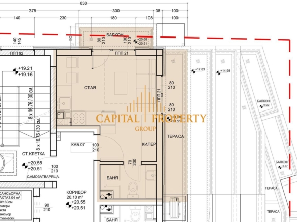 Едностаен апартамент, ново строителство, Левски, Варна - 0