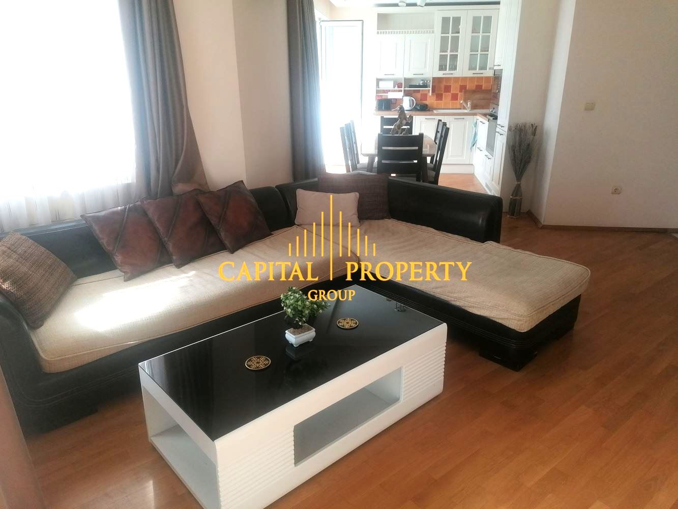 Тристаен обзаведен апартамент с ГАРАЖ, Чайка, до Морската градина, Варна-0 Тристаен обзаведен апартамент с ГАРАЖ, Чайка, до Морската градина, Варна - 0