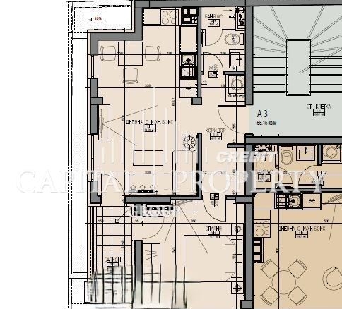 Двустаен апартамент пред акт 16 - до метростанция - 0