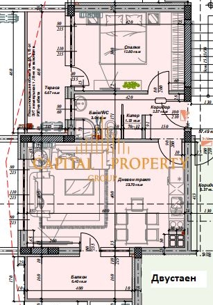 Двустаен апартамент, ново строителство, местност Акчелар, град Варна - 0