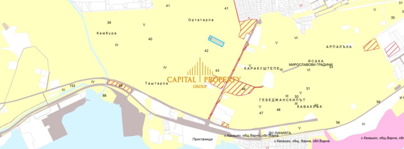 Парцел, м-т Таш Тарла, с.Тополи, гр.Варна - 0