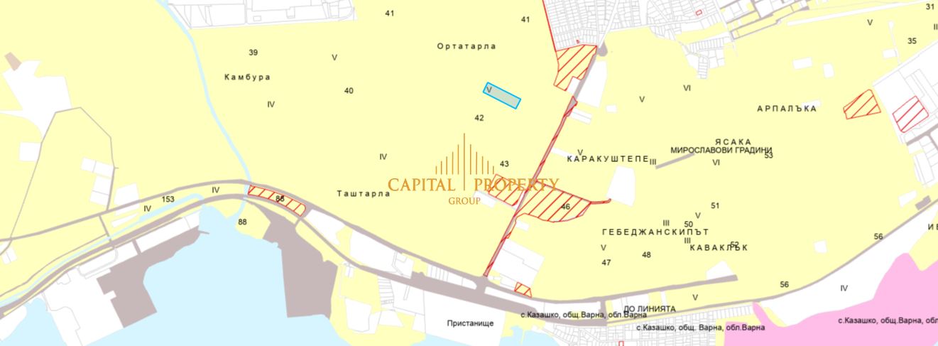 Парцел, м-т Таш Тарла, с.Тополи, гр.Варна - 0